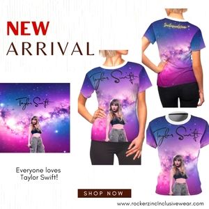 Taylor Swift! New 2023 Summer Edition! Women's Cut & Sew Tee